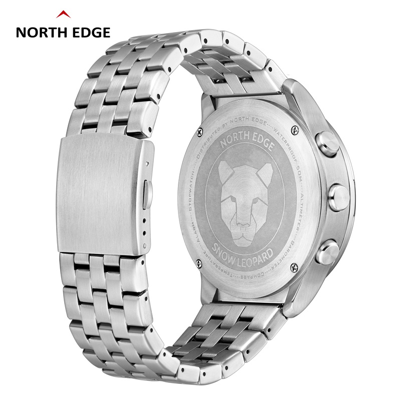 Quartz Wrist Watch Snow Leopard