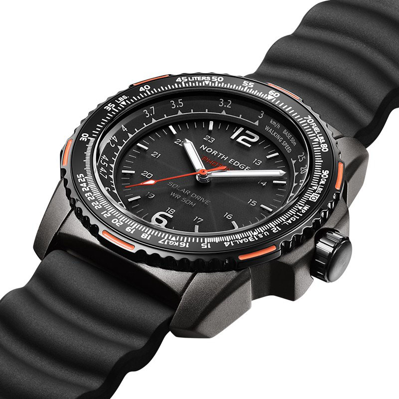 NORTH EDGE Unveils New Solar-Powered Watch--PHOTON - Northedgewatch.com