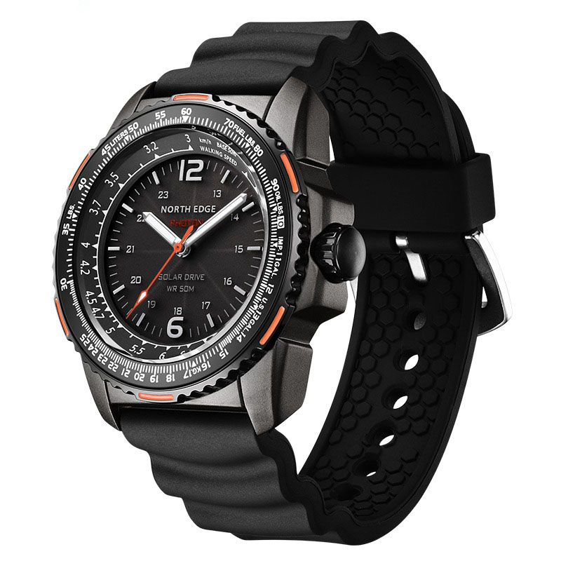 Solar Drive Watch 50M Waterproof