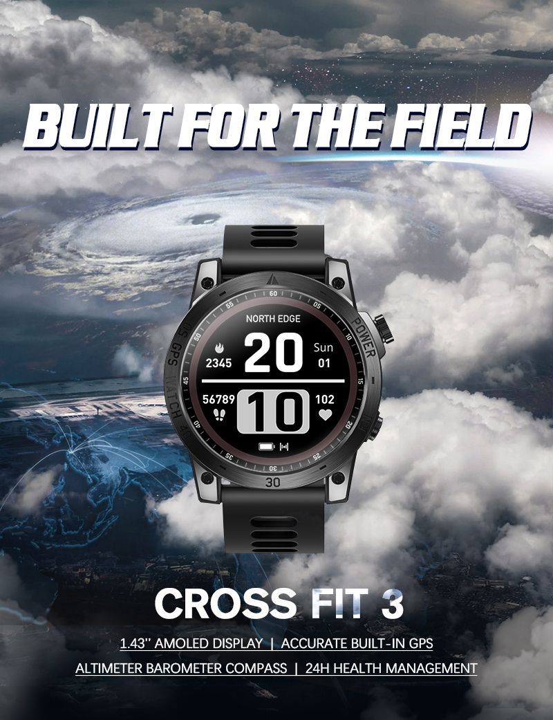 Cross Fit 3 Watch: The Good Choice for Outdoor Adventures on National Day