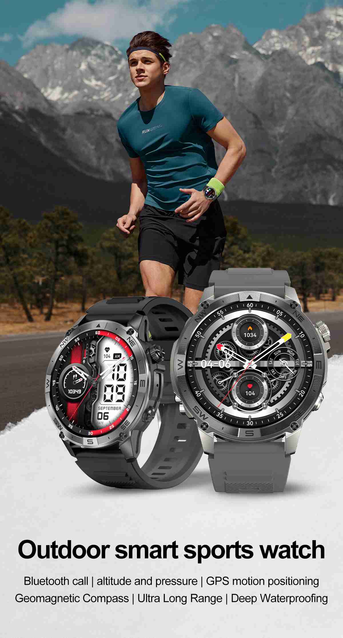 Outdoor GPS Watch