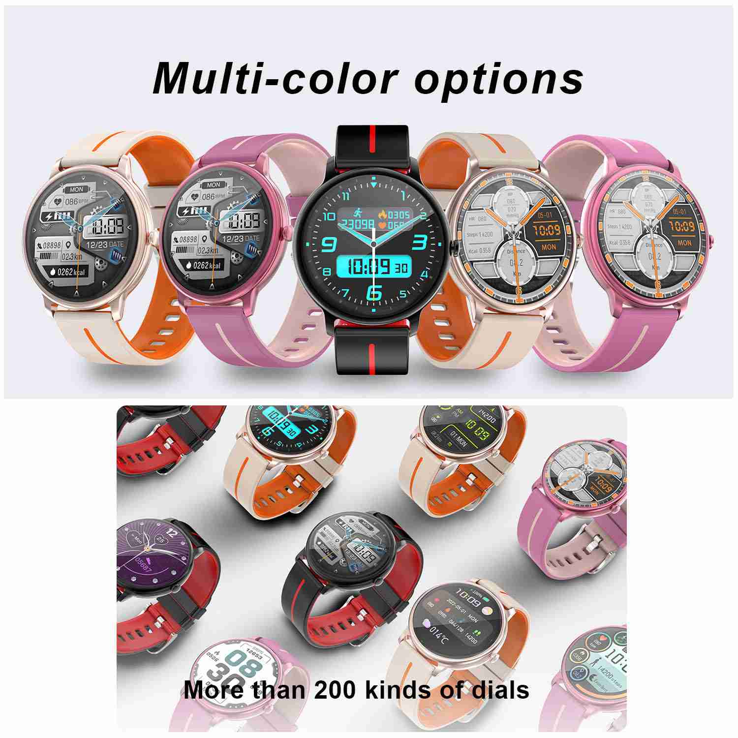 Smart watches with multi-functions 